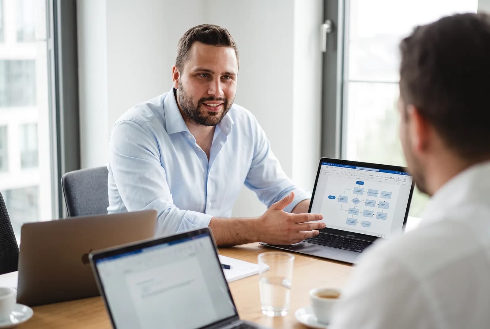 SAP-Beratung im Kundengespräch